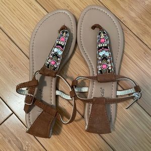 Francesca’s beaded sandal